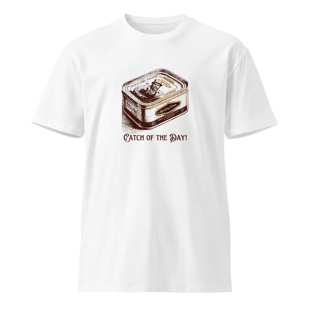 Catch of the Day Vintage Tuna Can Inspired - 100% Cotton T-Shirt product image (1)