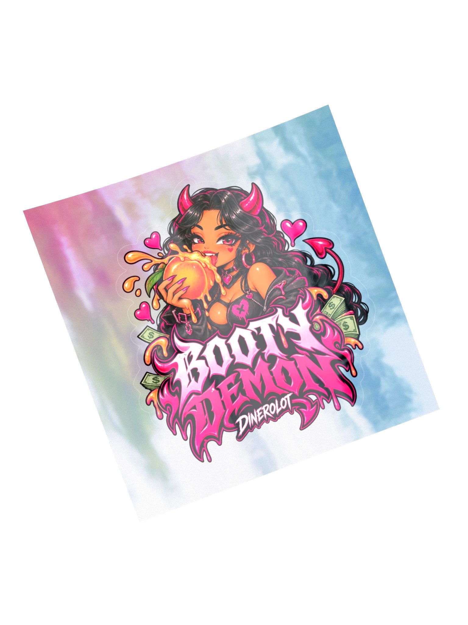 DINEROLOT Kiss-Cut Holographic Sticker Sheet product image (5)