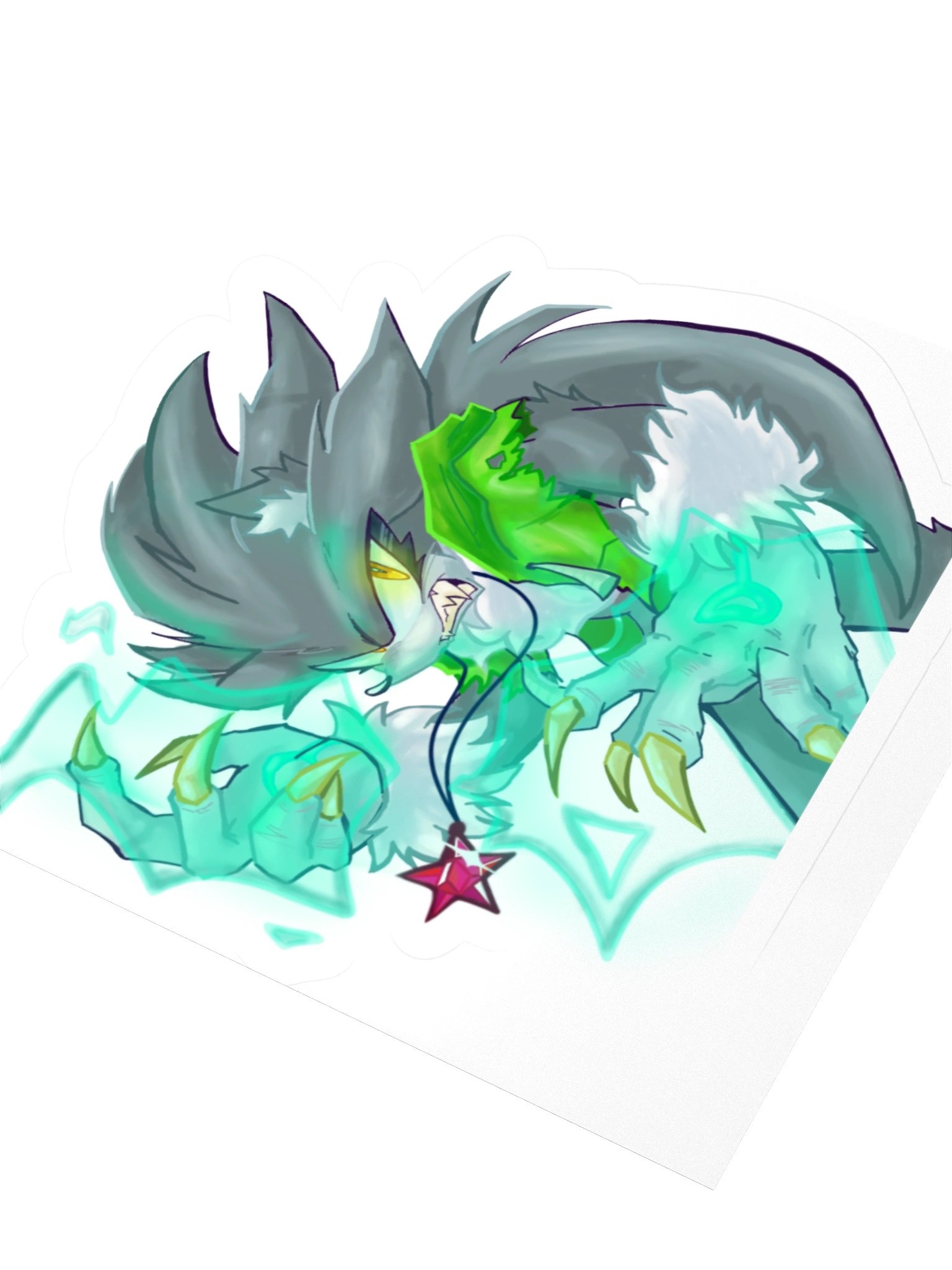 Werehog Silver Sticker product image (8)