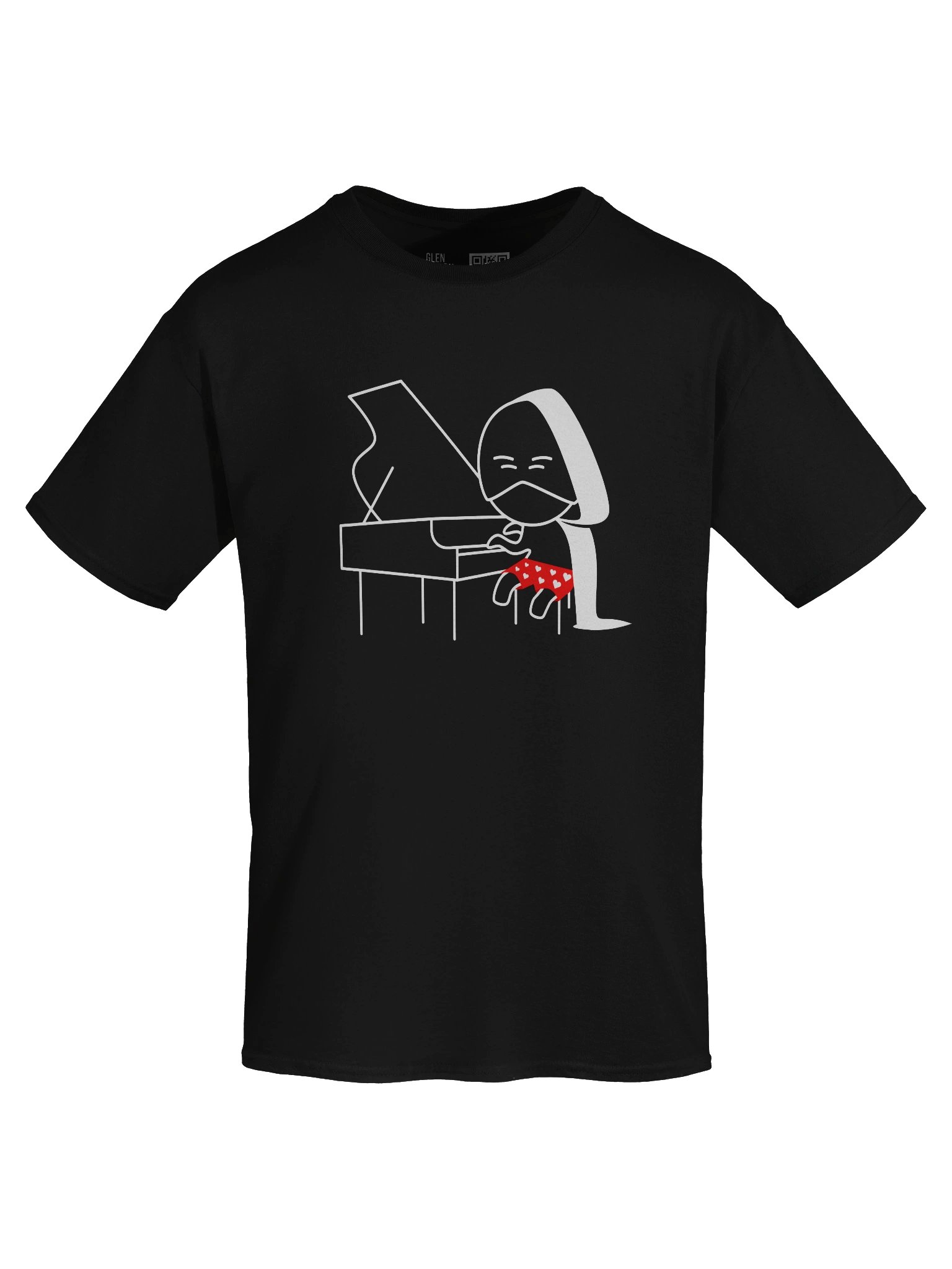 *BRAND NEW* Man. Mask. Piano. Pants. T-shirt (version 4) product image (5)