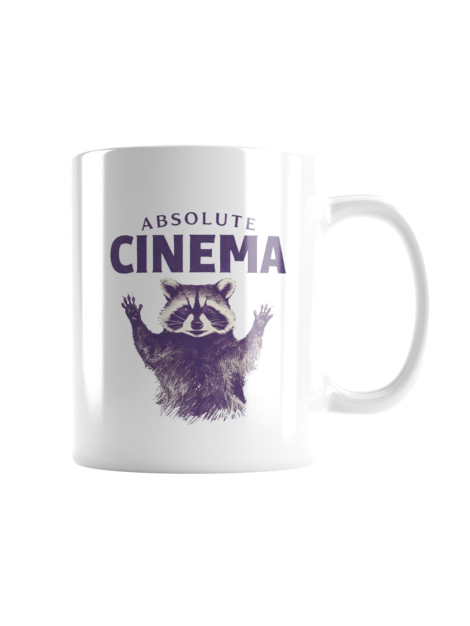 Absolute Cinema Raccoon Meme Graphic Coffee Mug product image (6)