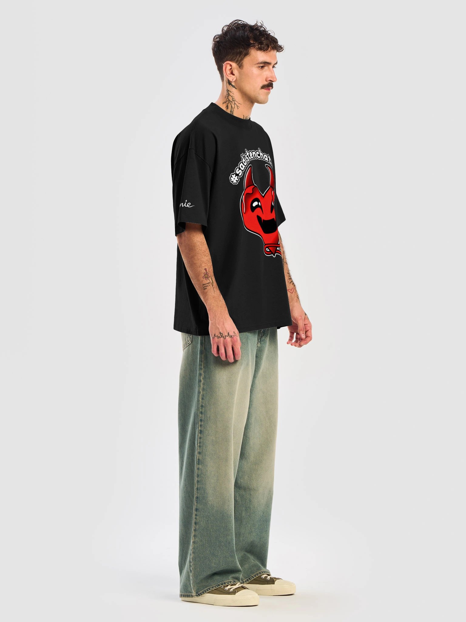 #Sadistenchatliebe – Unisex Oversized T-Shirt product image (31)