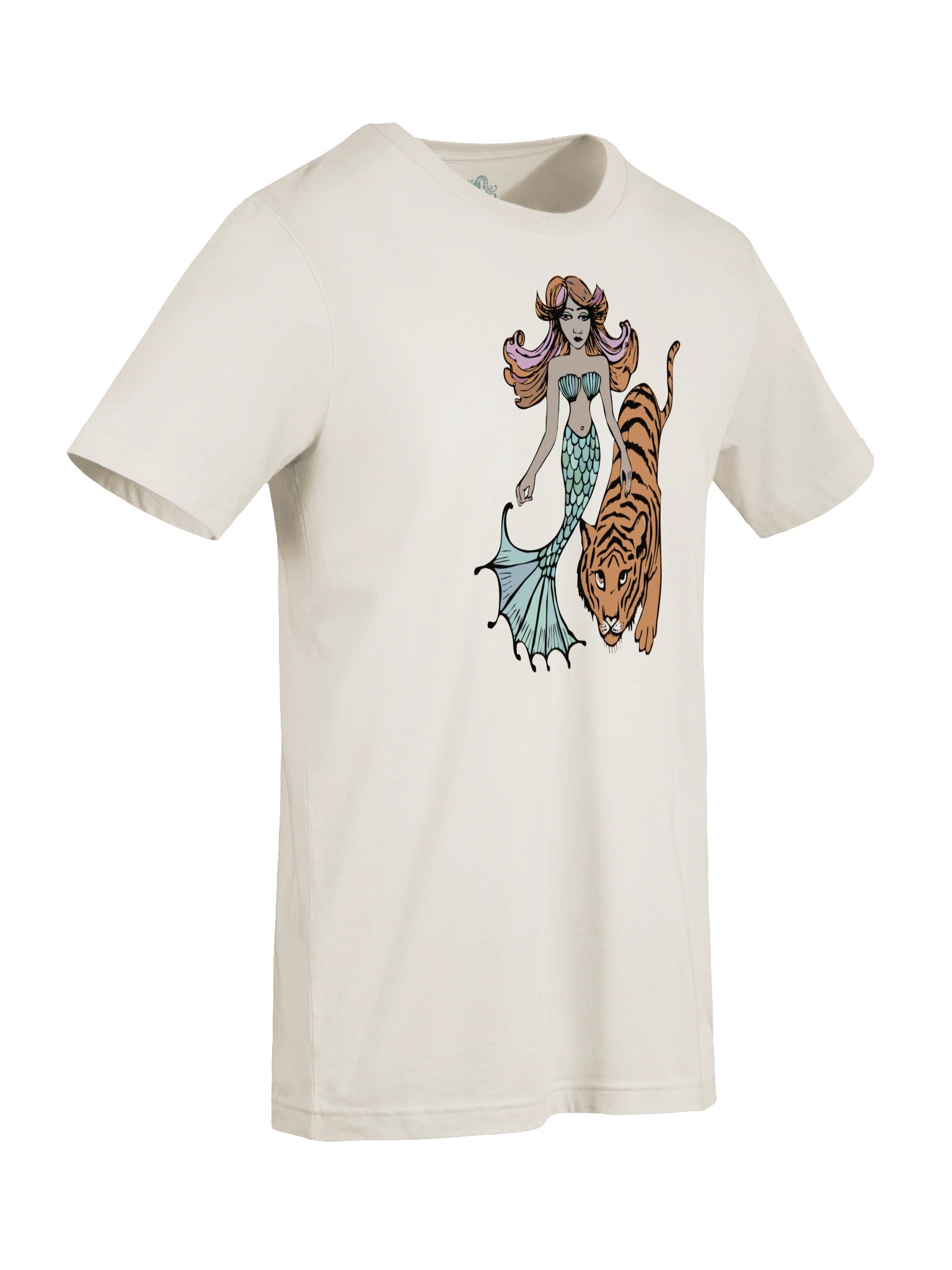 Unisex Mermaid Tiger T-shirt product image (7)