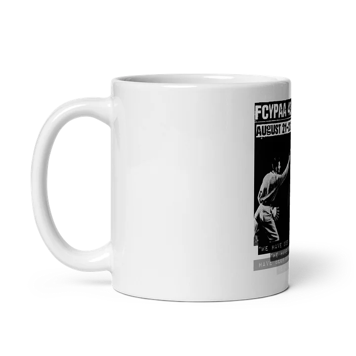 FCYPAA 43 Halftone Mug — "We Have Been Strangely Insane" product image (2)
