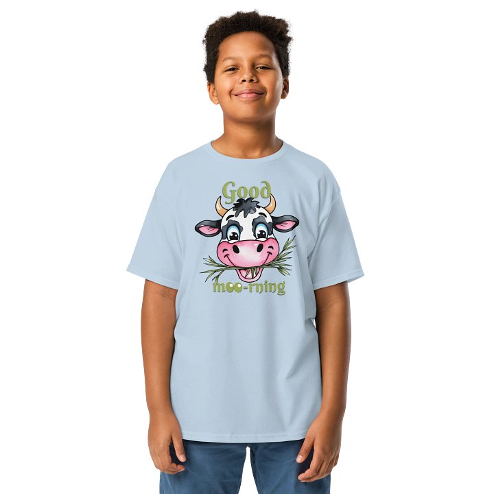good moo-rning unisex shirt product image (21)