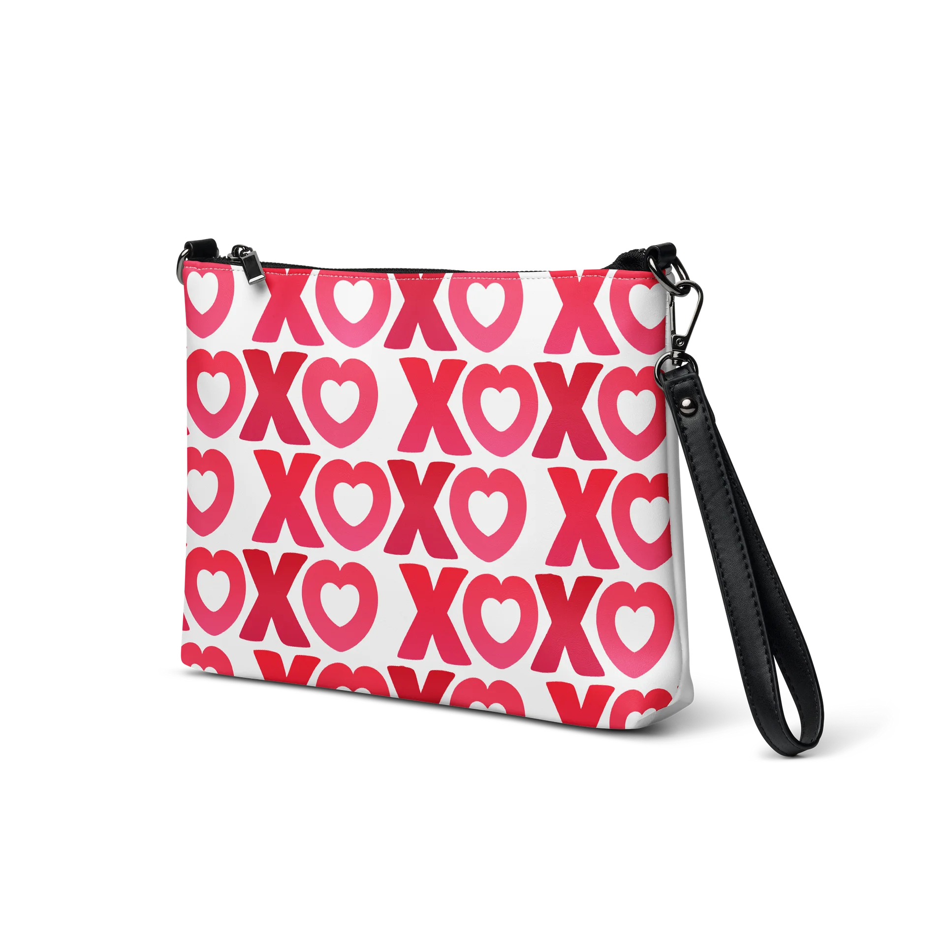 All-Over Print XOXO Crossbody Bag — Double-Sided Design product image (9)