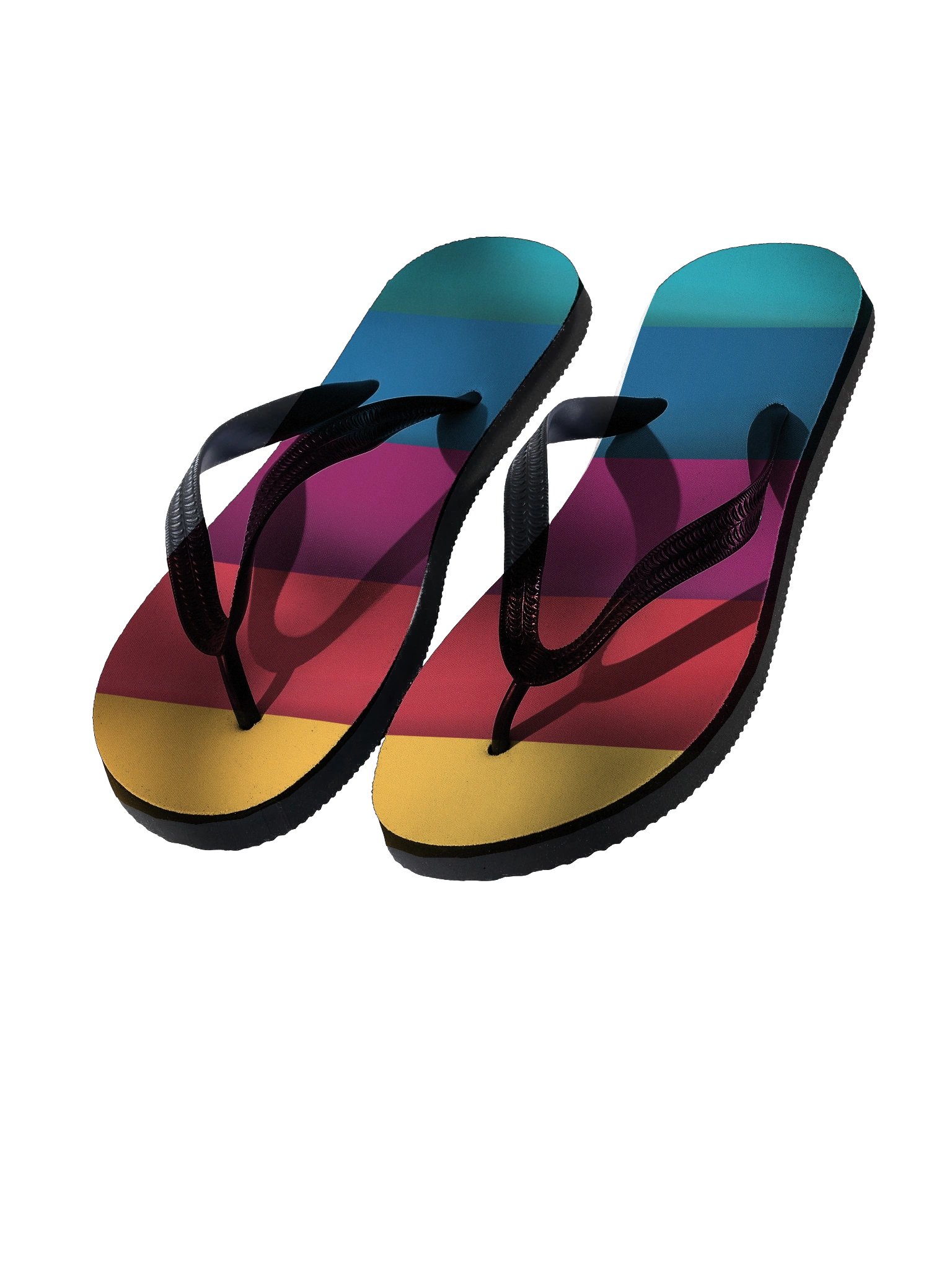 Vibrant Journey Flip-Flops product image (1)