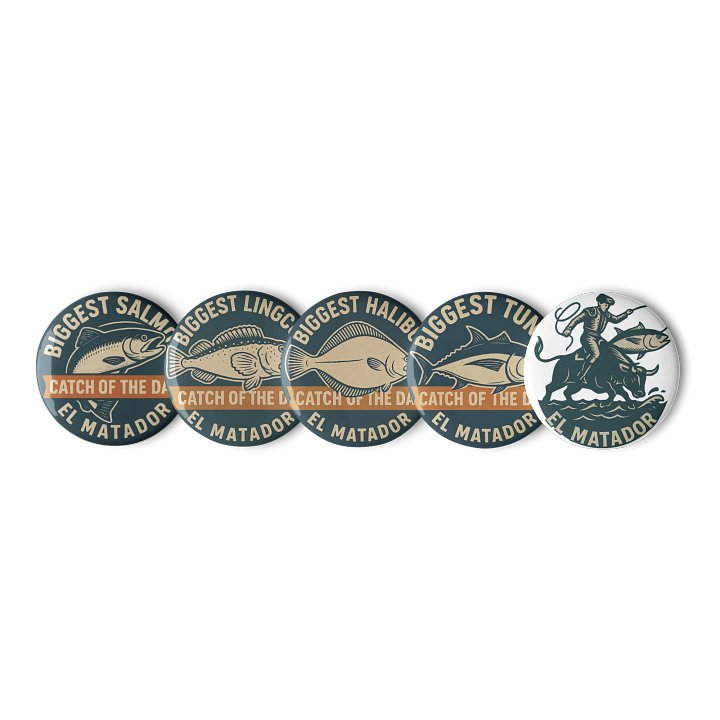 Biggest Catch Pins product image (1)