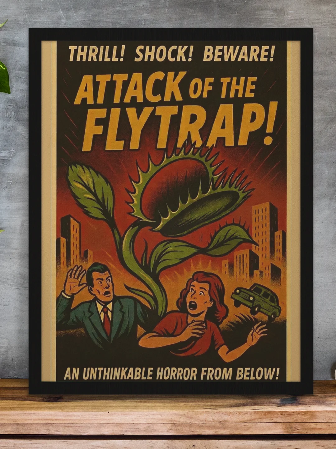 Attack of the Venus Flytrap Framed Poster product image (5)