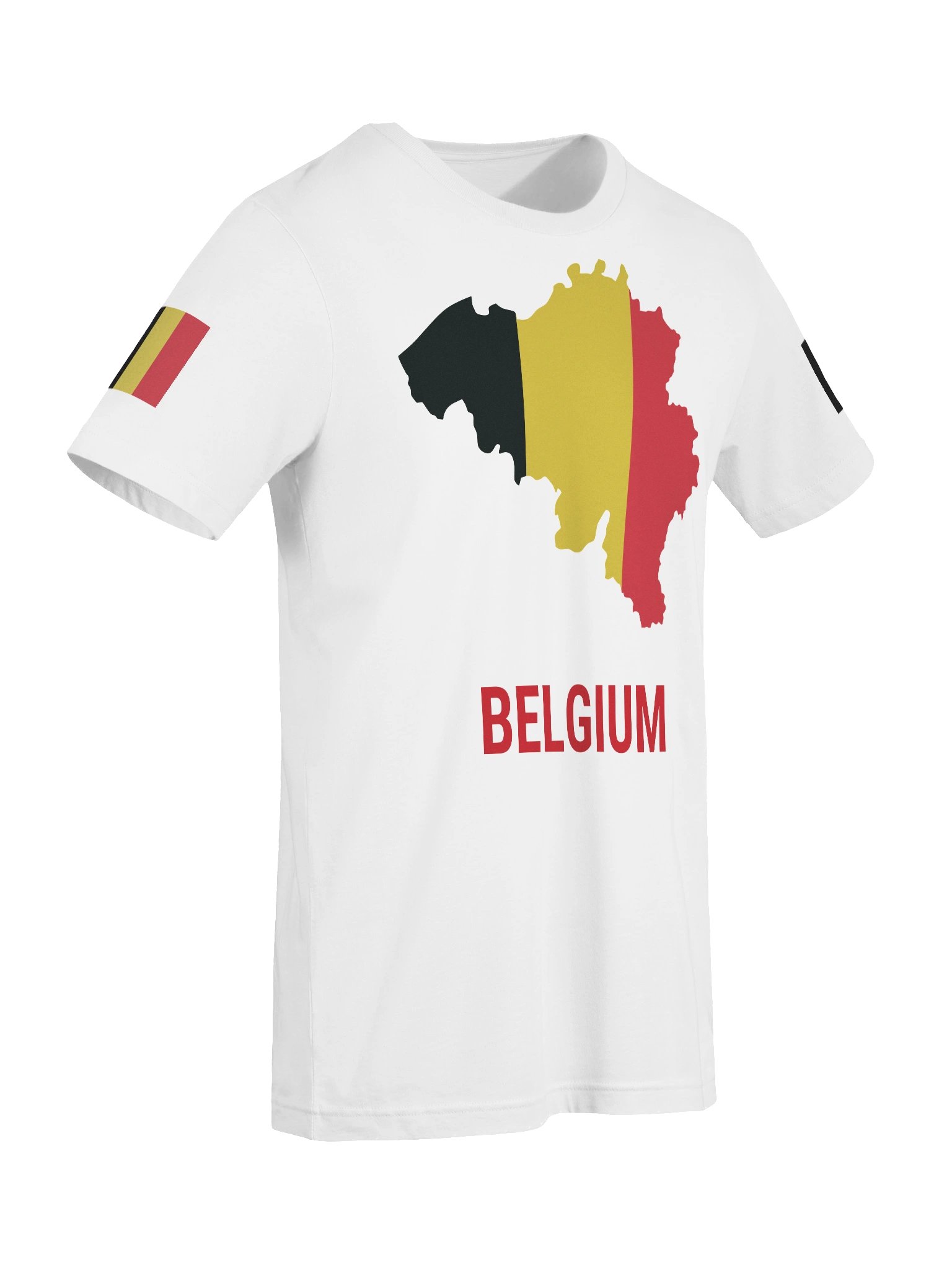 Belgium 2026 World Cup Flag Tee- Premium Unisex T-Shirt product image (79)