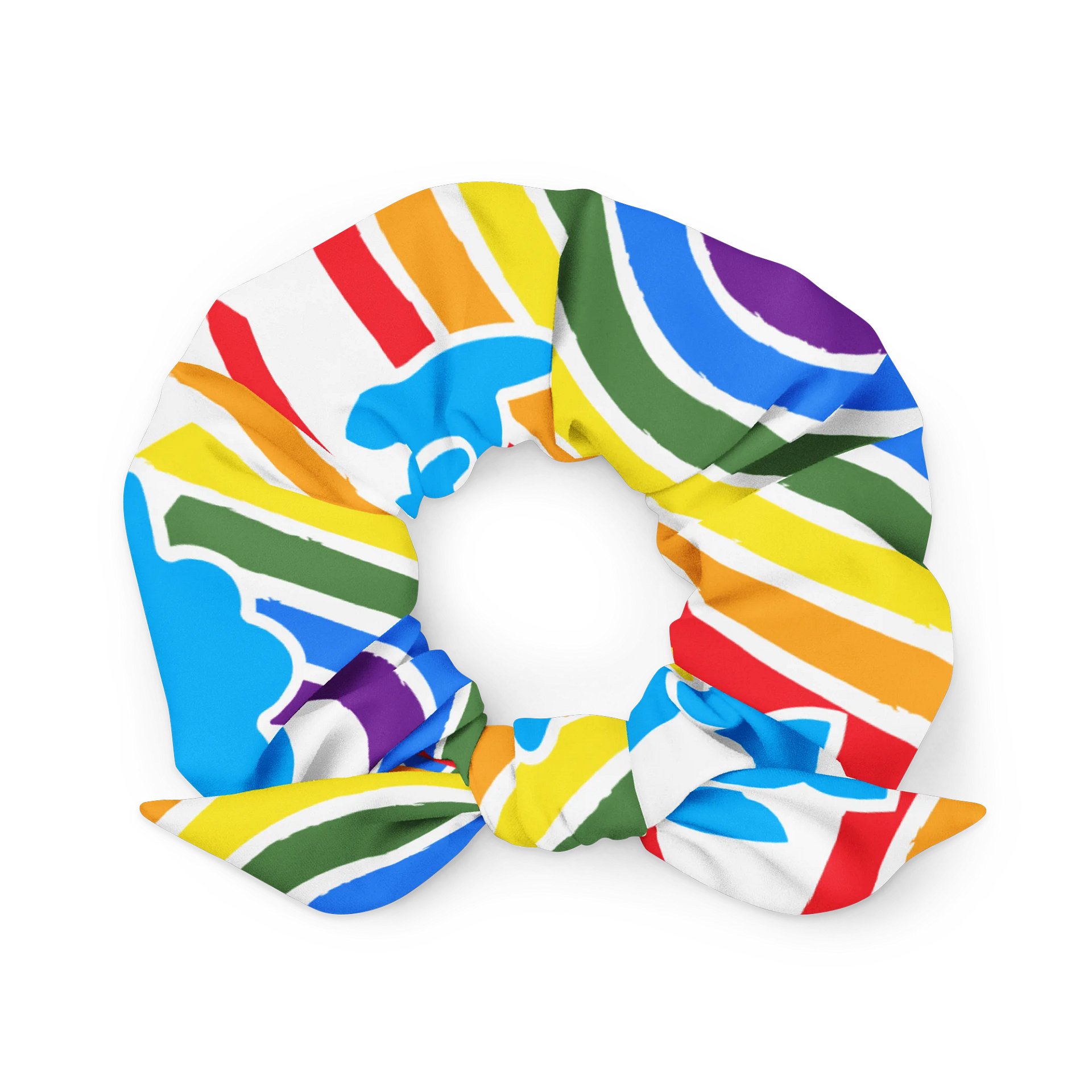 Rainbow Cloud Scrunchie product image (1)