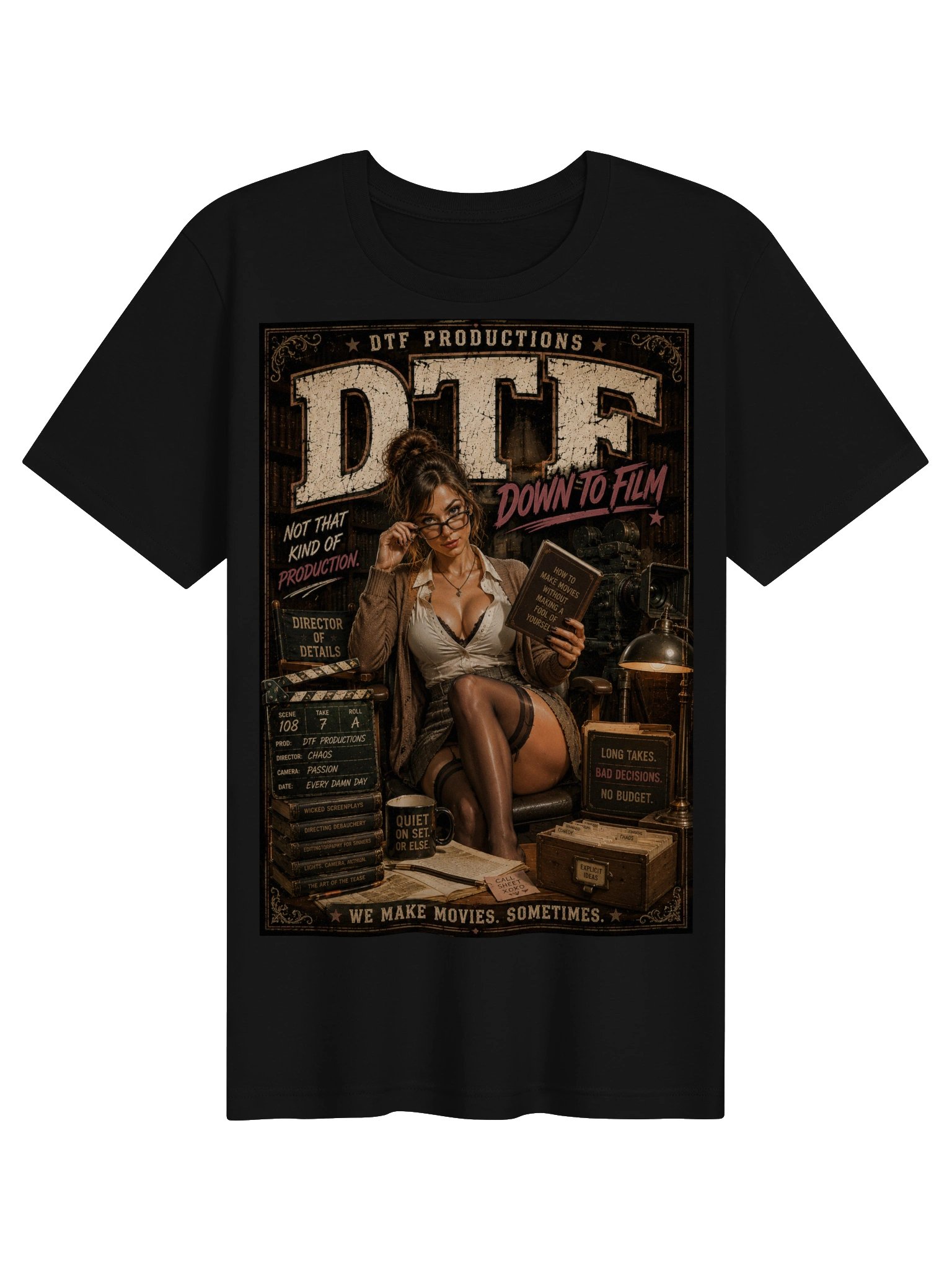 DTF — Down to Film Tee 5