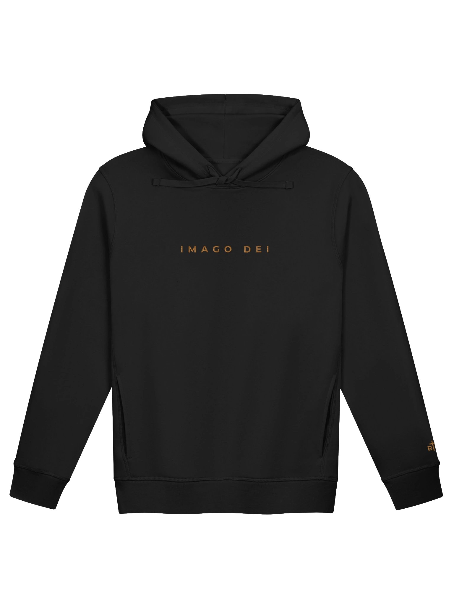 IMAGO DEI ORGANIC-BLEND SIDE-POCKET UNISEX HOODIE product image (2)