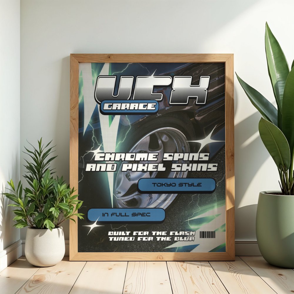 VFX Garage - Concept Cover Print product image (2)
