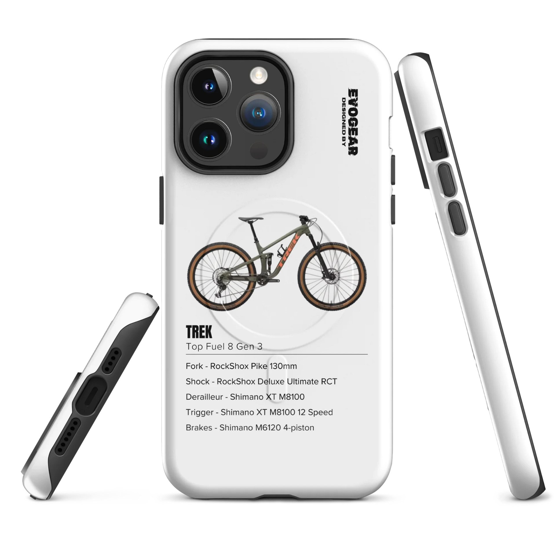 White Trek Top Fuel 8 Gen 3 iPhone MagSafe Case 2.0 product image (7)