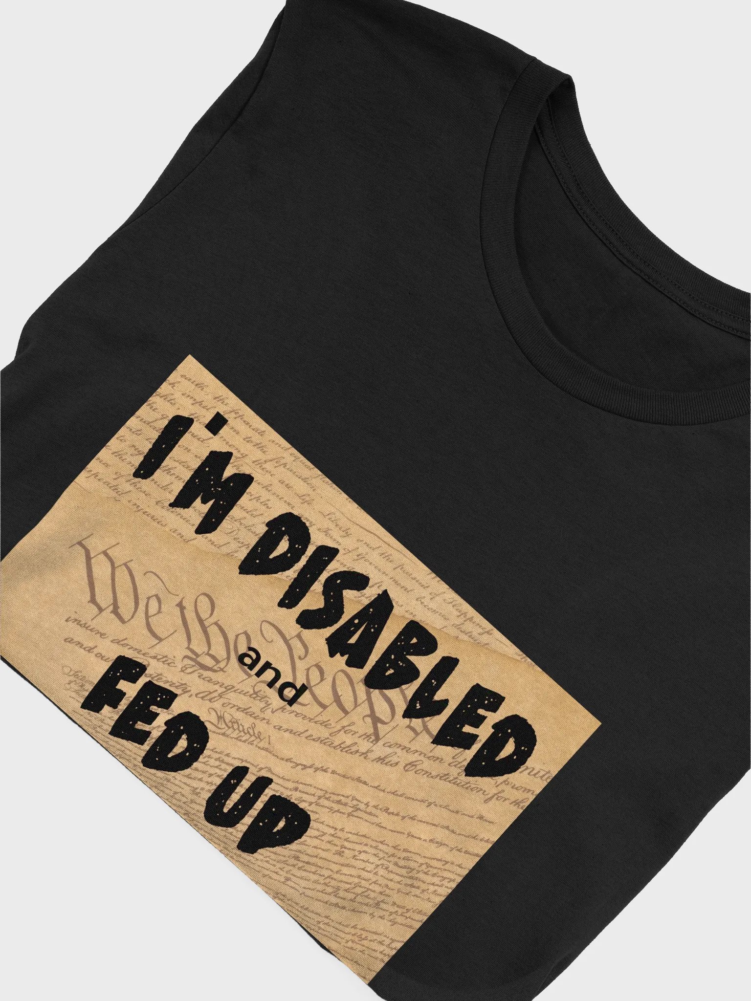 Disabled, Fed up! product image (5)
