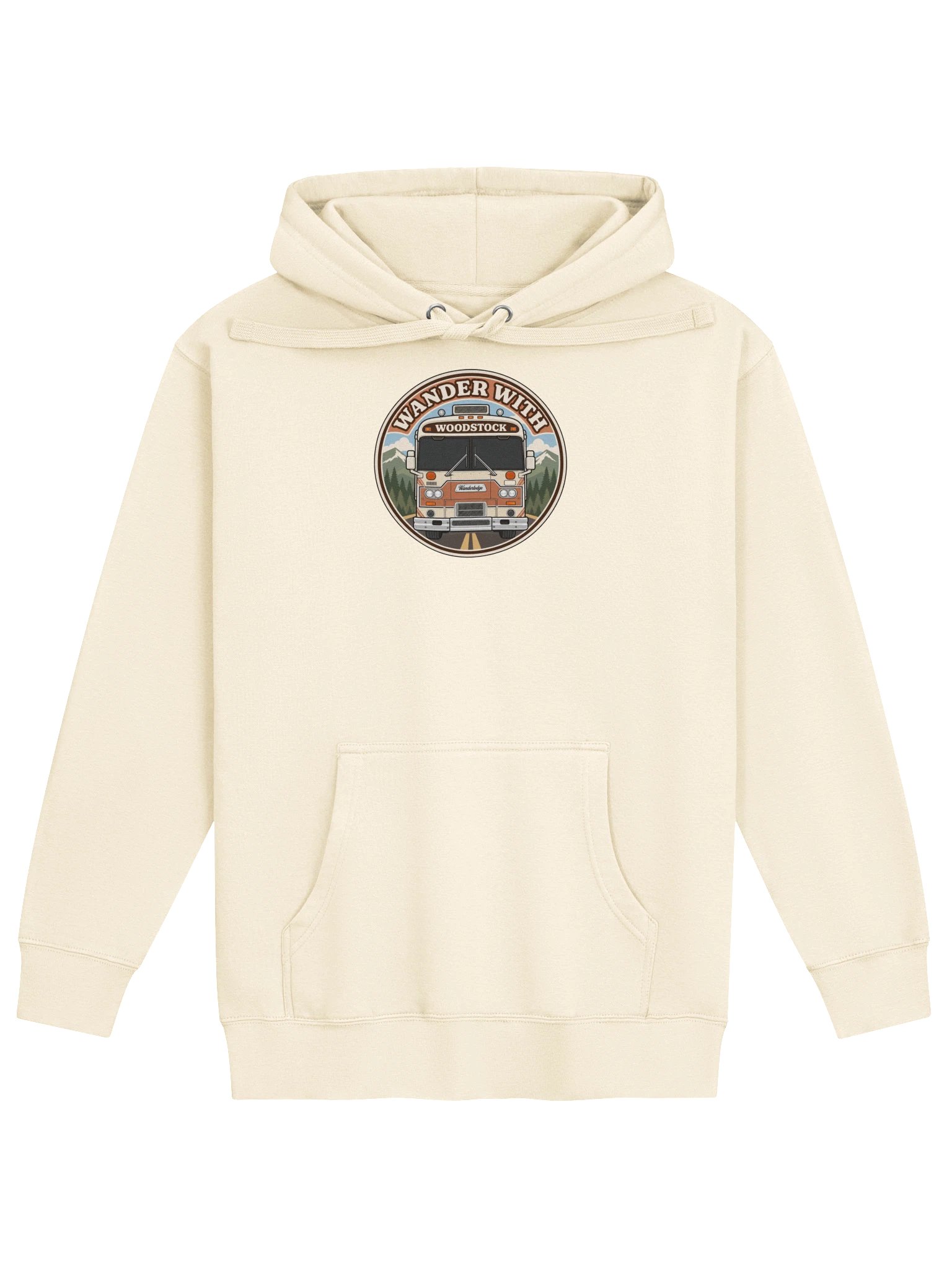 Woodstock Campfire Hoodie · Cotton Heritage — Front & Center — Dark Windshield product image (1)
