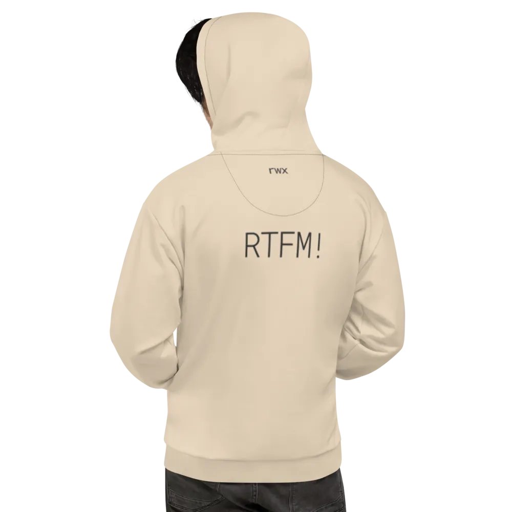 need help? RTFM! hoodie (champagne mode) product image (7)