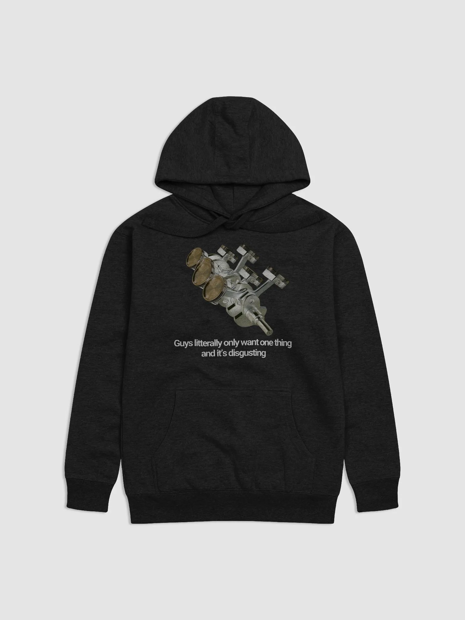 guys only want one thing (V8) hoodie - 65% soft cotton product image (3)