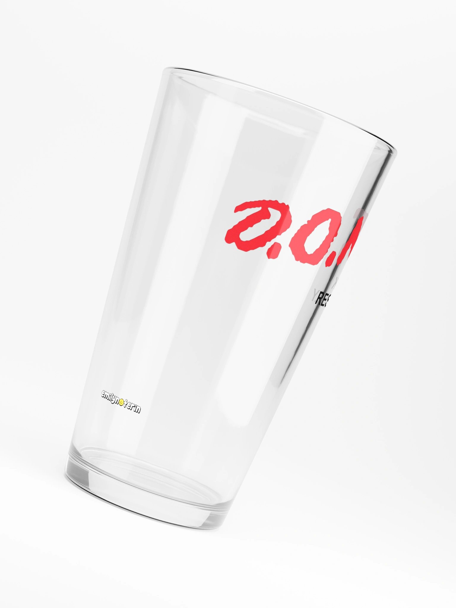 D.O.N.T. Drink Responsibly Pint Glass product image (6)