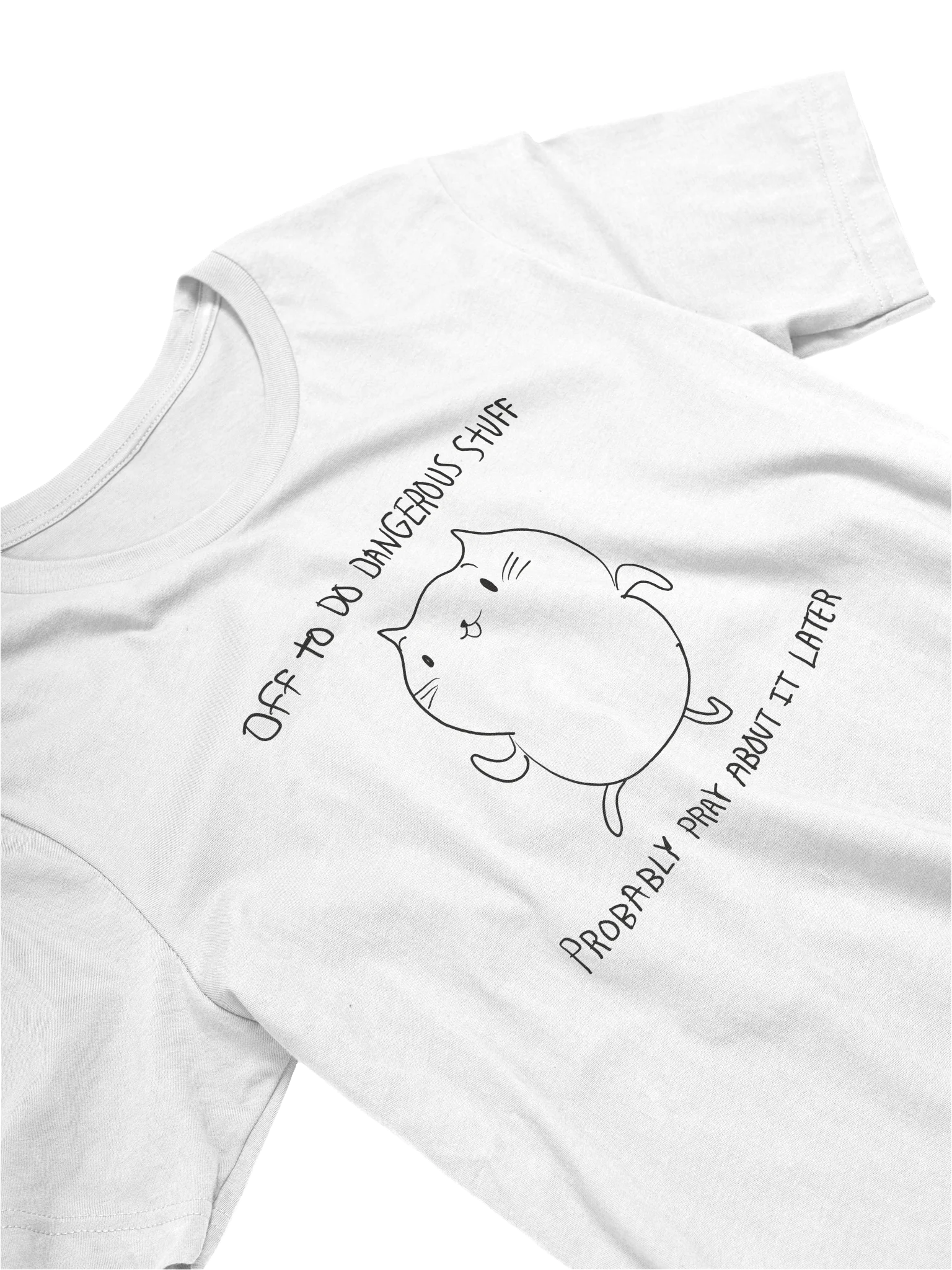 Off to do Dangerous Stuff Statement Tee product image (3)