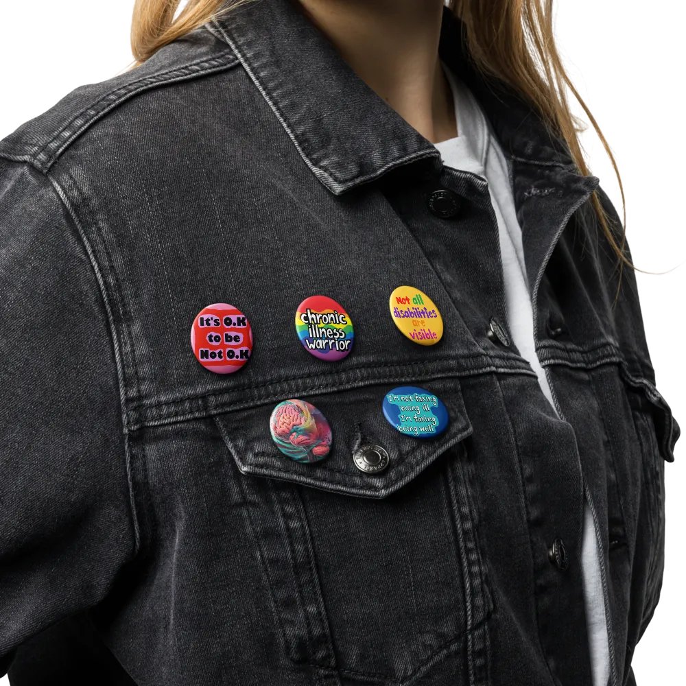 Hidden disabilities pin button badges product image (12)