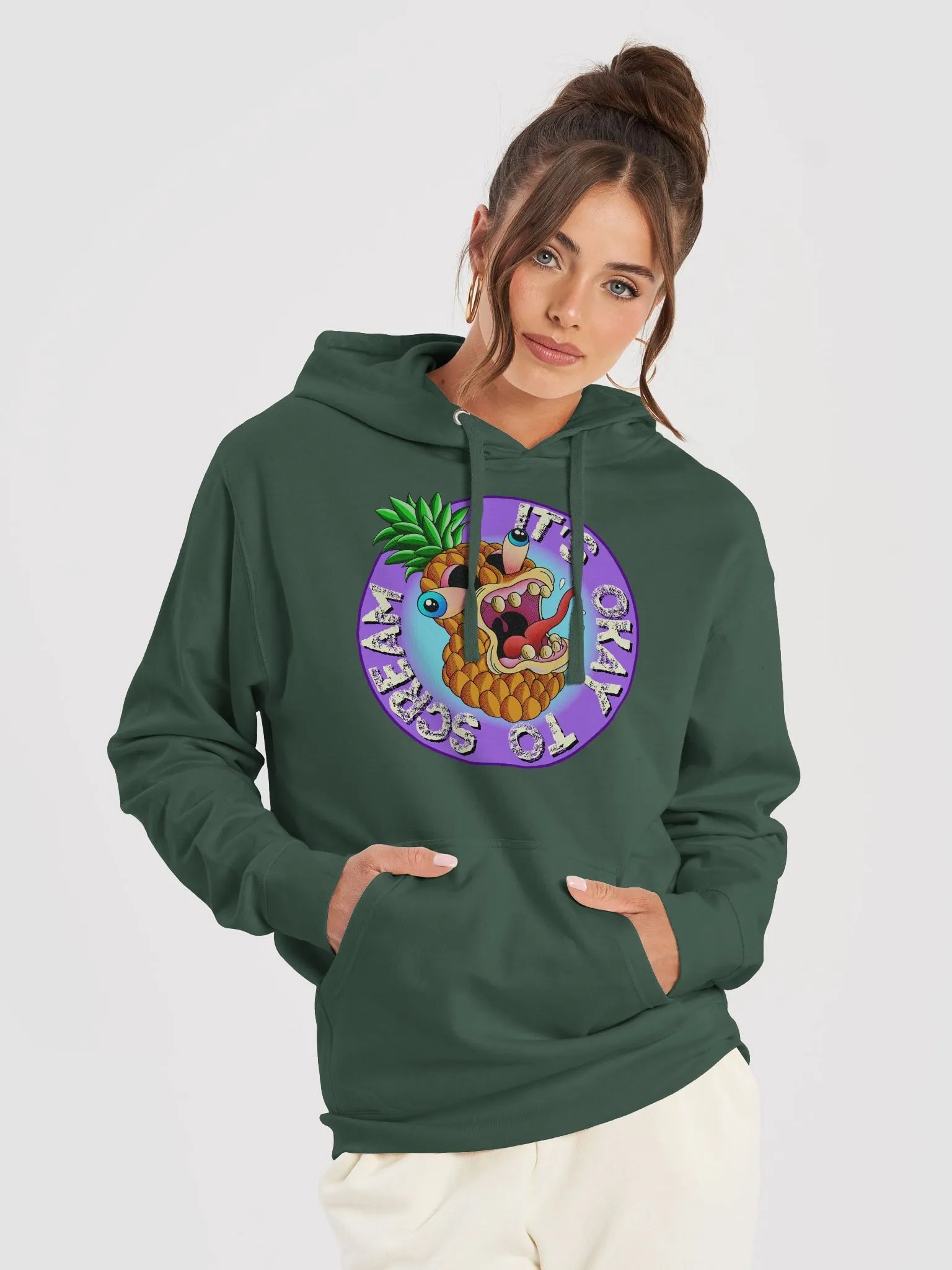Please Scream: Independent Trading Co. Midweight Hoodie product image (42)