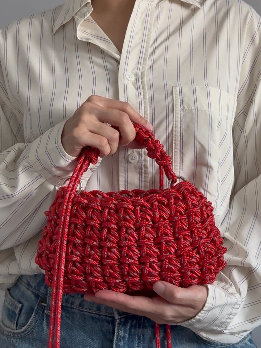 EMAN | The Easy Slouch Bag in Red product image (2)
