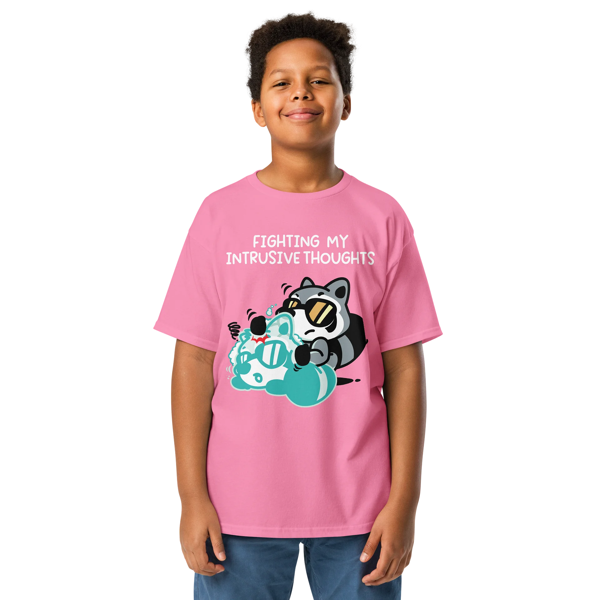 Fighting My Intrusive Thoughts Kid's T-Shirt product image (6)