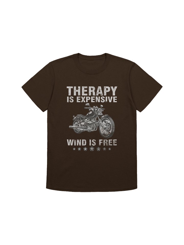 Funny Graphic Therapy is Expensive wind is free product image (3)