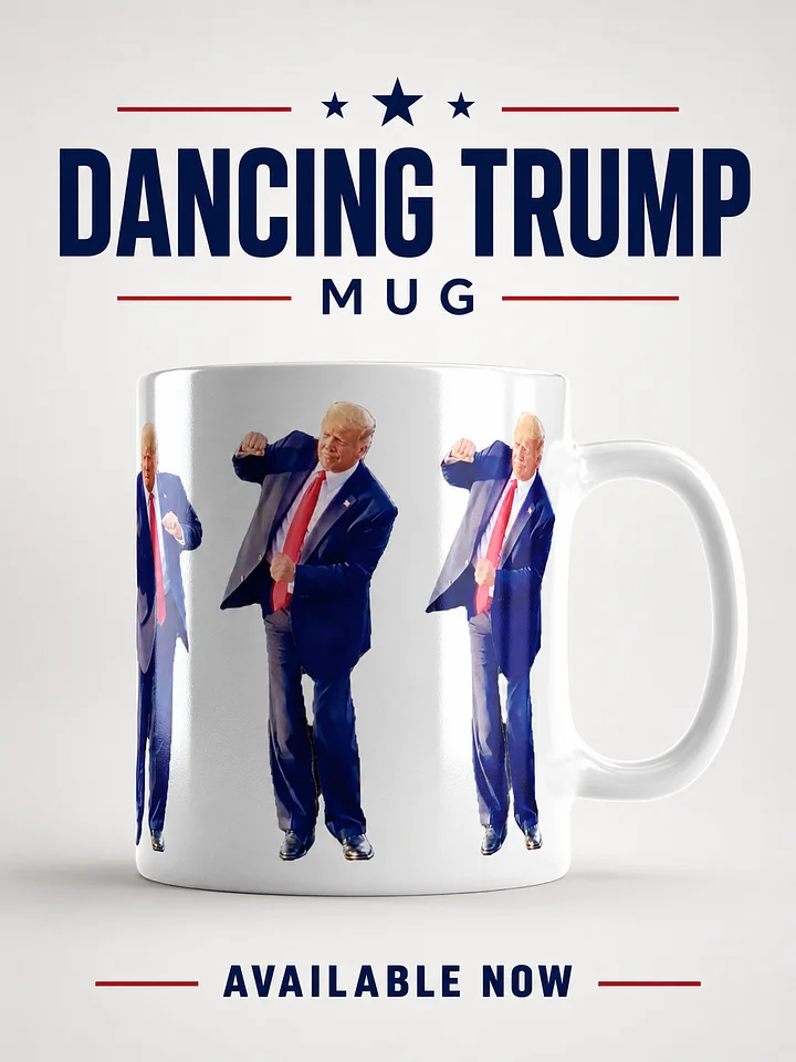 Patriotic Dancing Trump Party Mug product image (1)