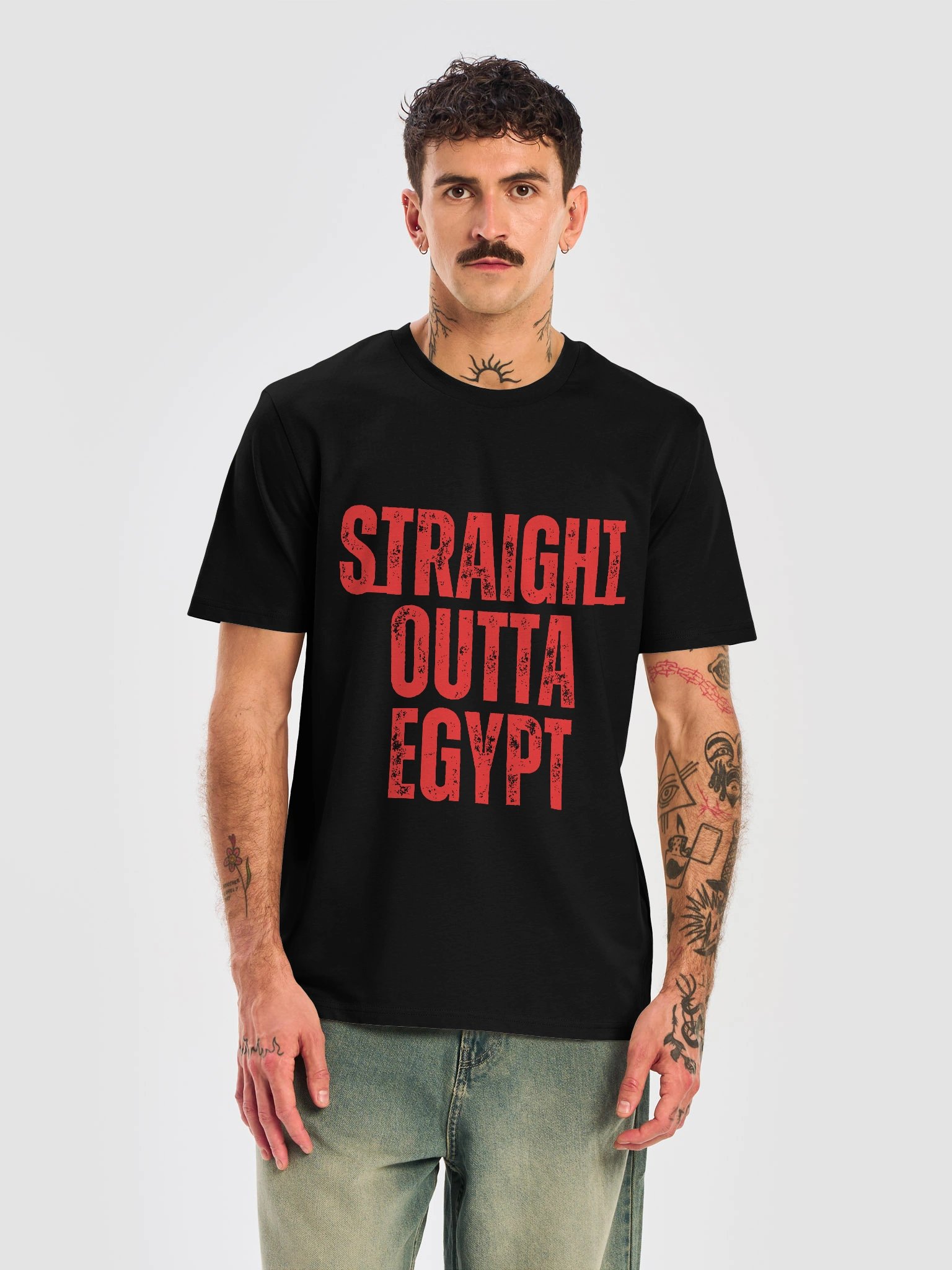 Straight Outta Egypt Unisex Organic Cotton Tee product image (24)