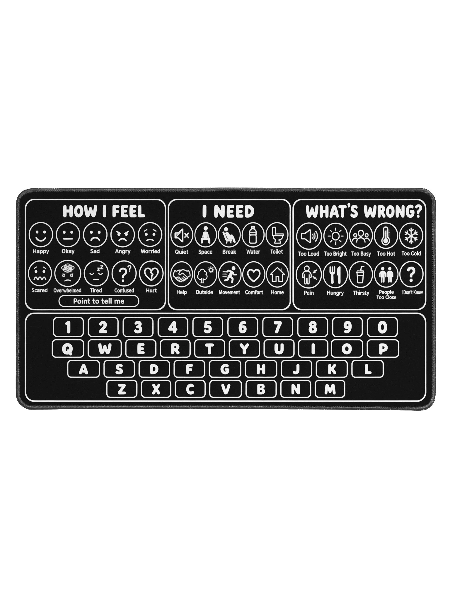 School Communication Desk Mat product image (1)
