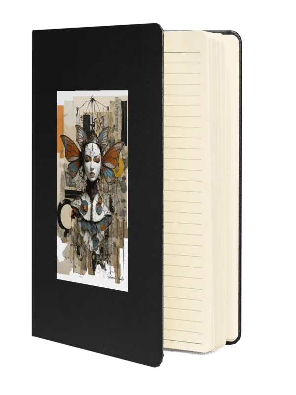 Mariposa by Edward Martin : Mechanical Muse Hardcover Notebook product image (8)
