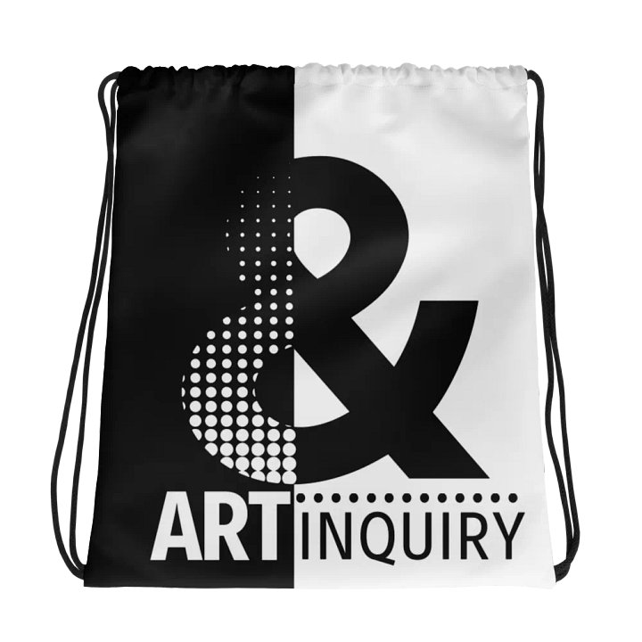 Art & Inquiry Drawstring Bag product image (1)
