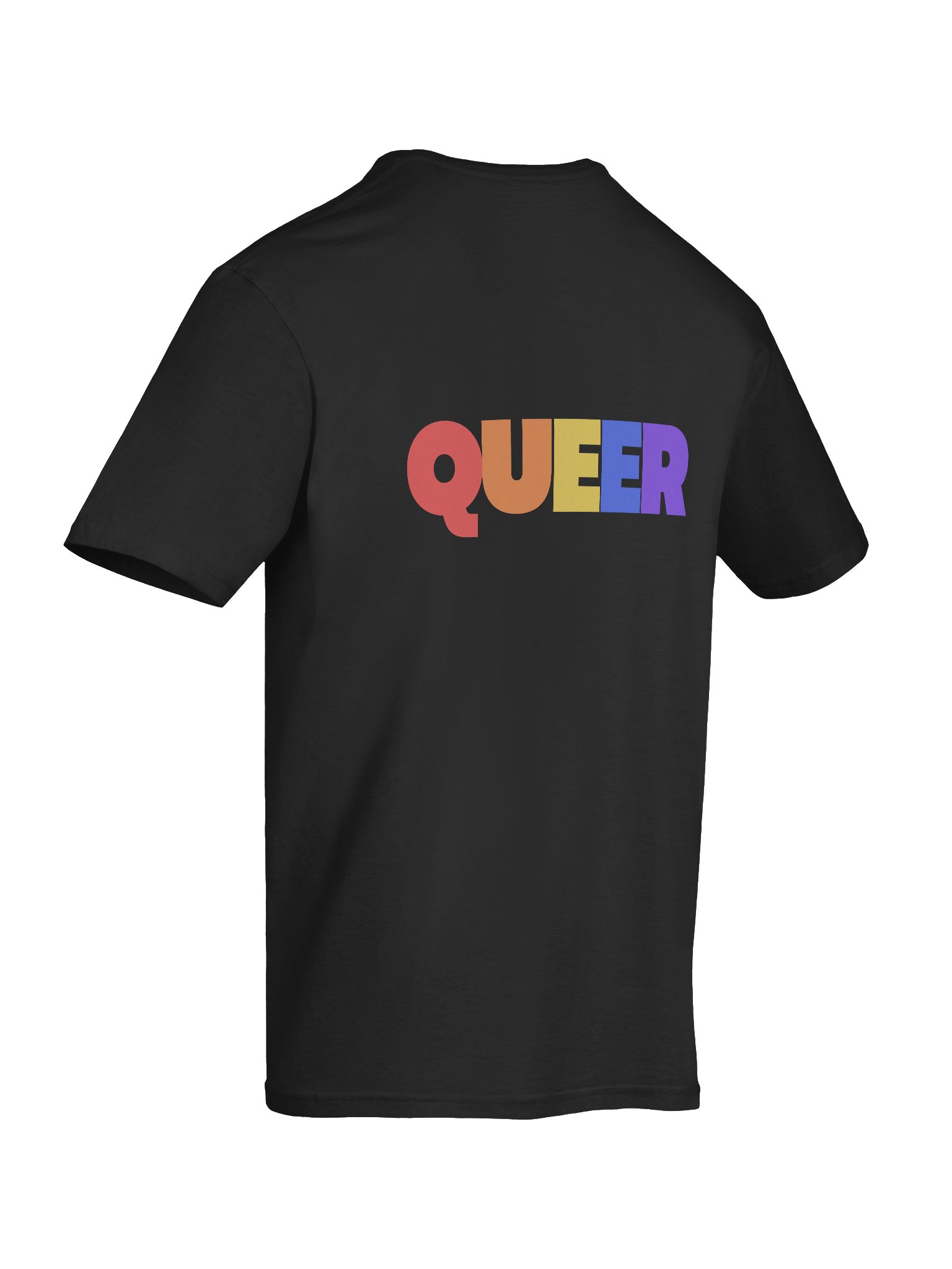 Queer text t-shirt product image (12)