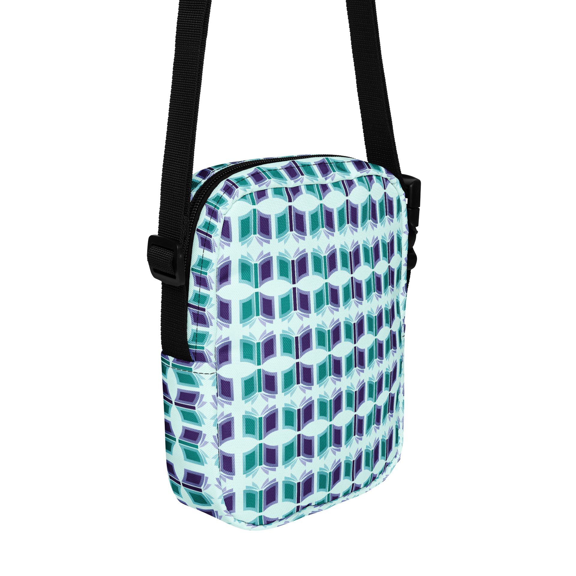 Crossbody Bag (Light Teal Background) product image (5)