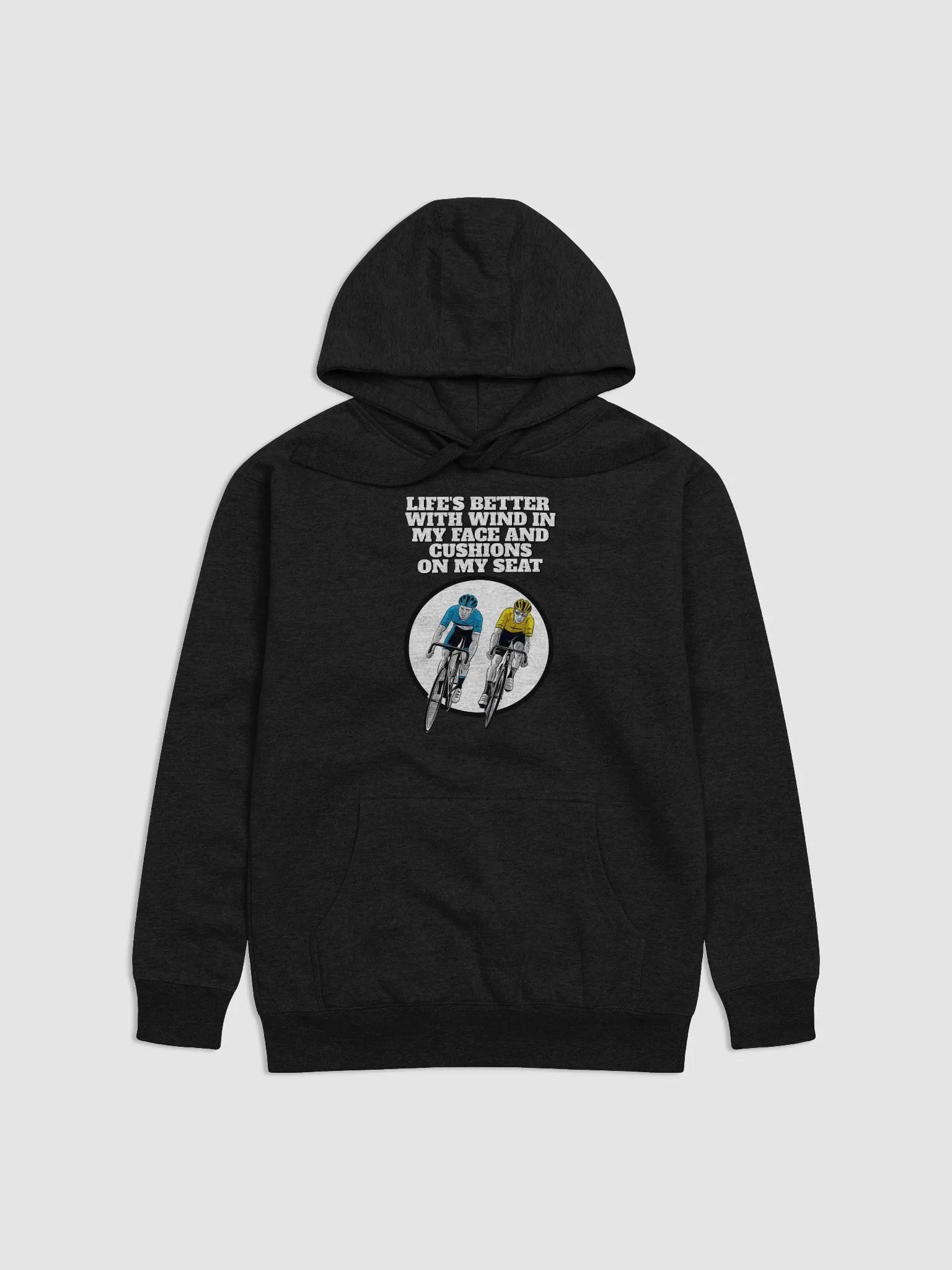 Life's Better With Wind In My Face And Cushions On My Seat Hoodie product image (2)