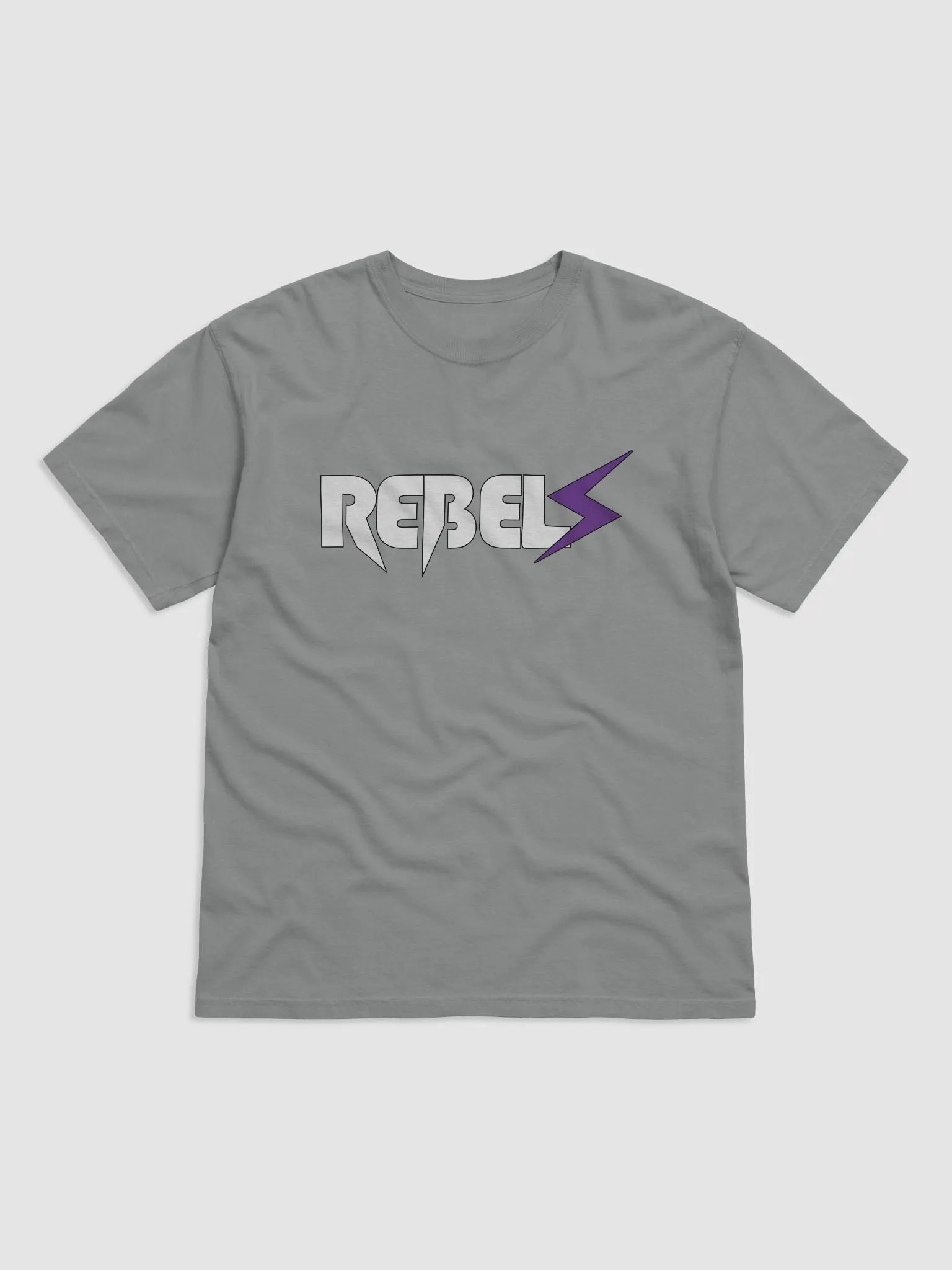 Rebels T-Shirt | Granite | White/Purple product image (1)