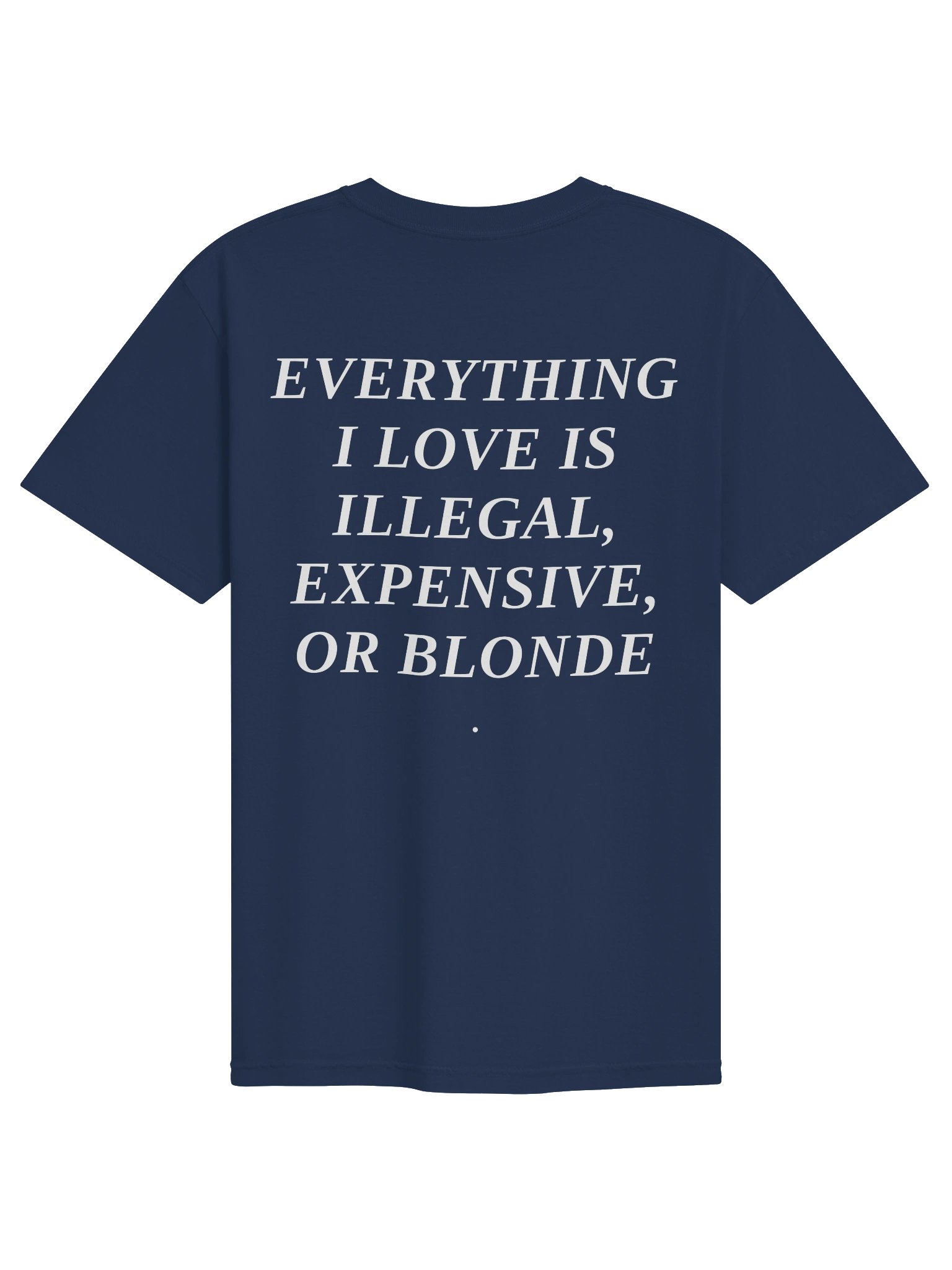 EVERYTHING I LOVE IS ILLEGAL, EXPENSIVE OR BLONDE product image (38)