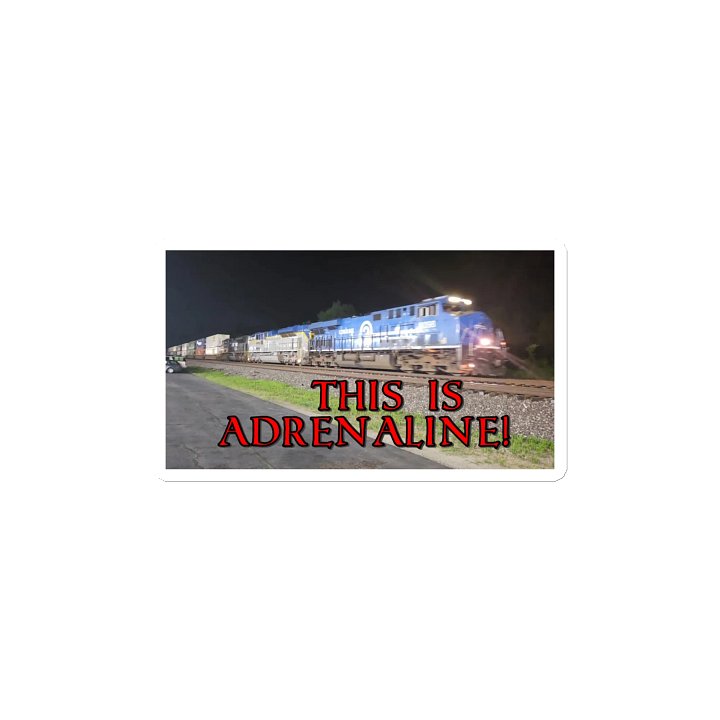 THIS IS ADRENALINE! Conrail + Delaware & Hudson heritage duo Magnet product image (2)