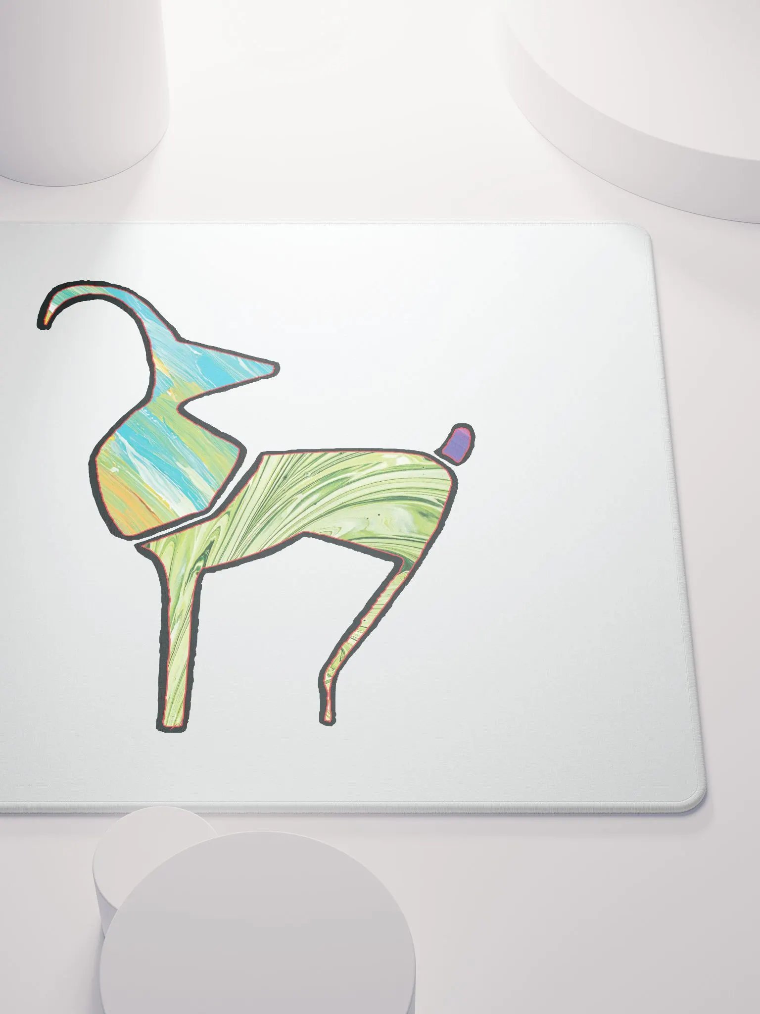 Sleek Gamer's Haven Mouse Pad product image (5)