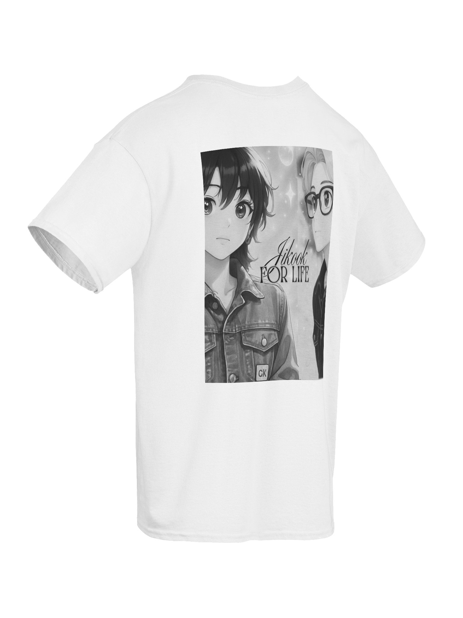 Jikook For Life Anime T-Shirt product image (10)