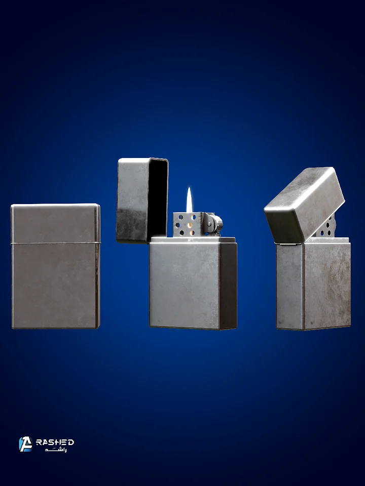 Classic Lighter Semi-Realistic | ولاعة كلاسيكية product image (2)