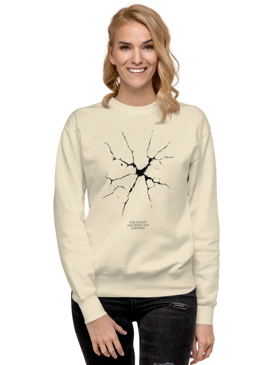 CRACKS — Survivor Sweatshirt product image (2)