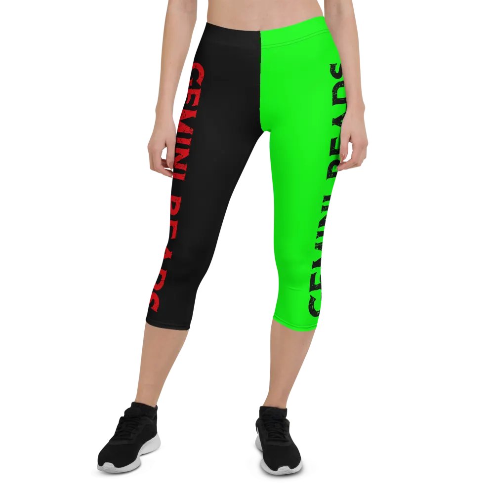 Capri Two Tone Leggings Version 2 product image (1)