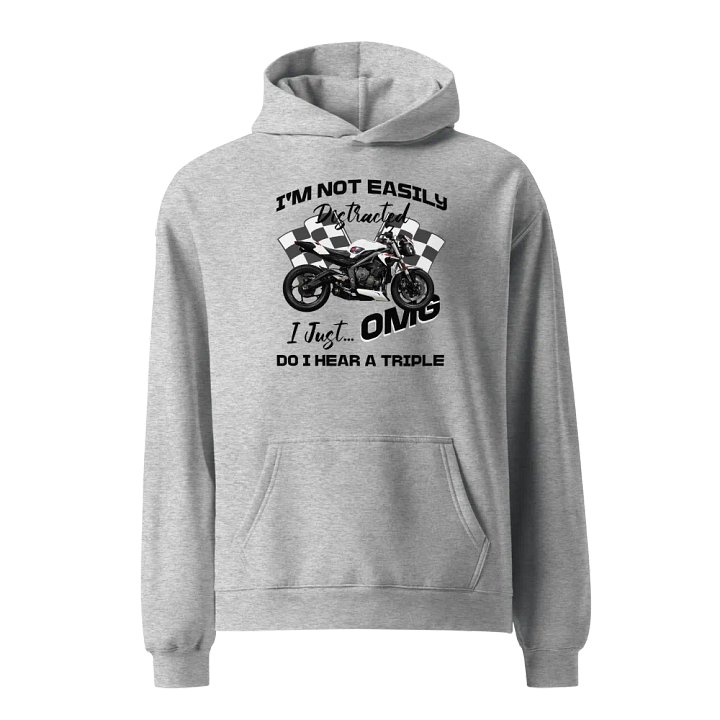 Street Triple Unisex Oversized Hoodie product image (1)