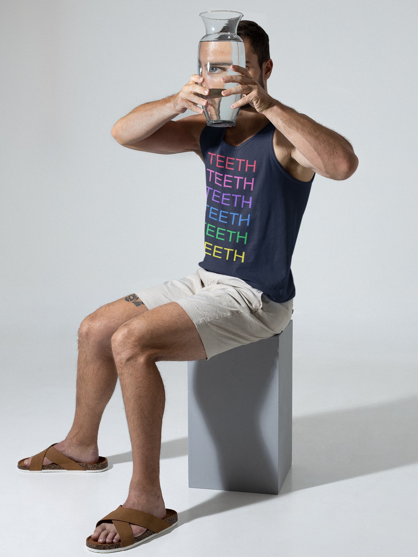 Maximum Teeth jersey tank top product image (1)