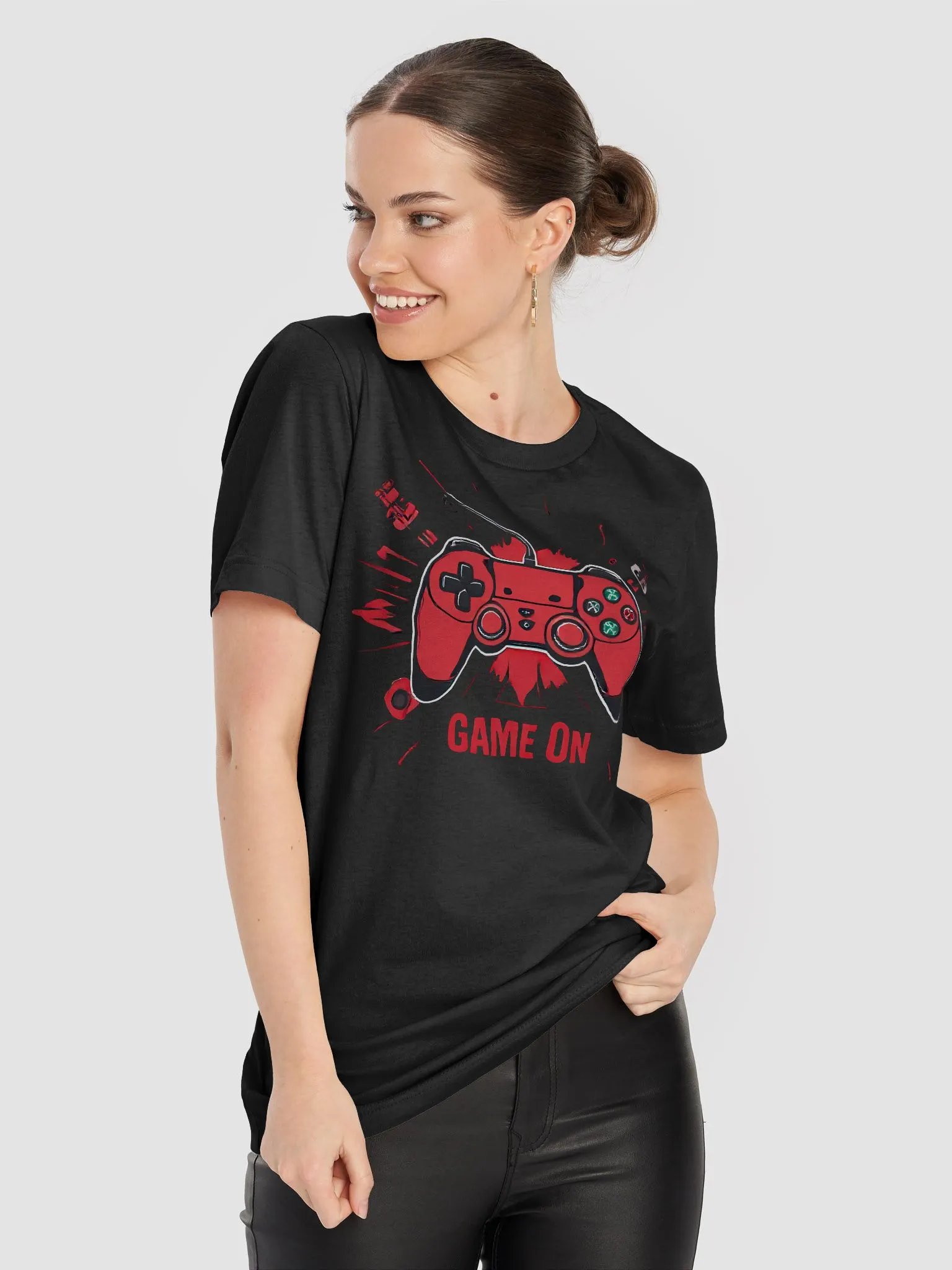 NV Modern Gaming Controller T-Shirt product image (76)