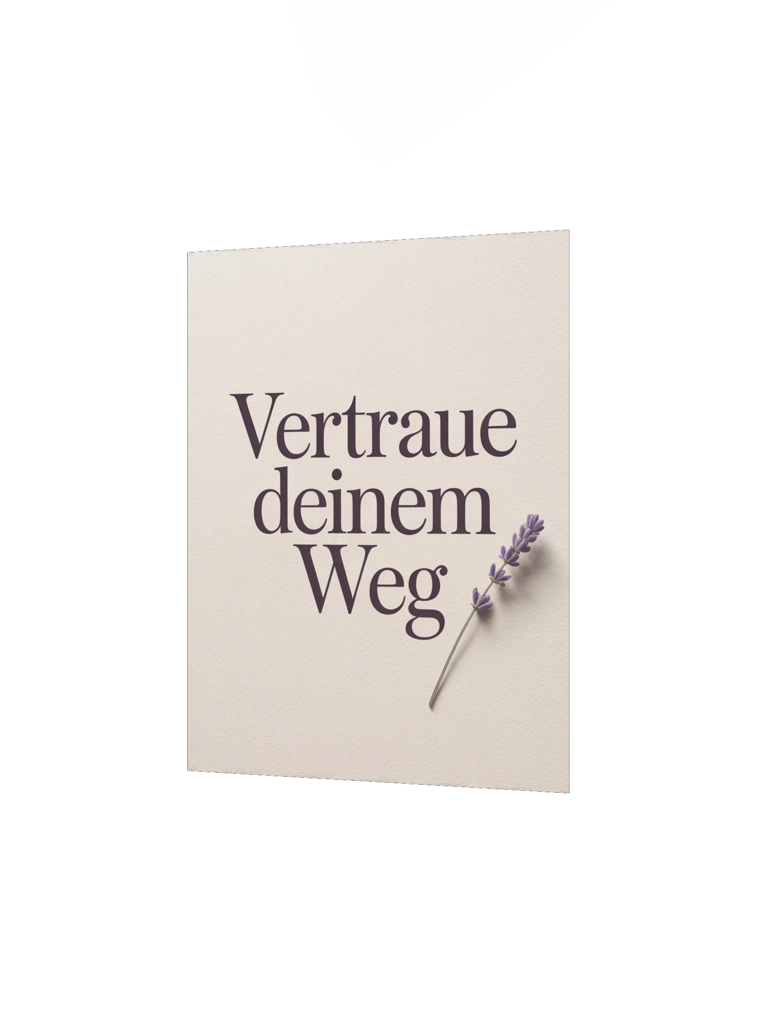 Calm Walls Print – Vertraue deinem Weg product image (6)